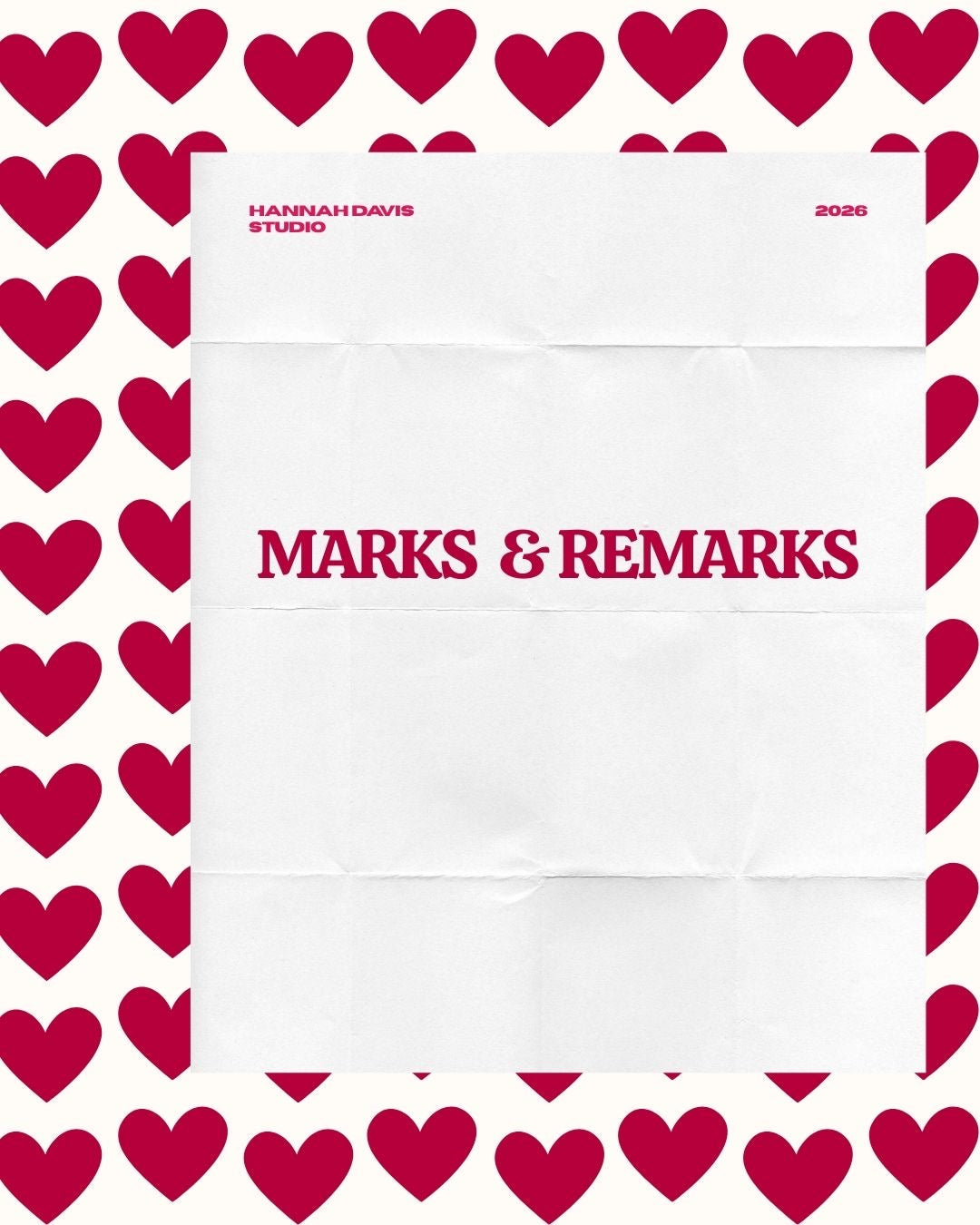 MARKS & REMARKS