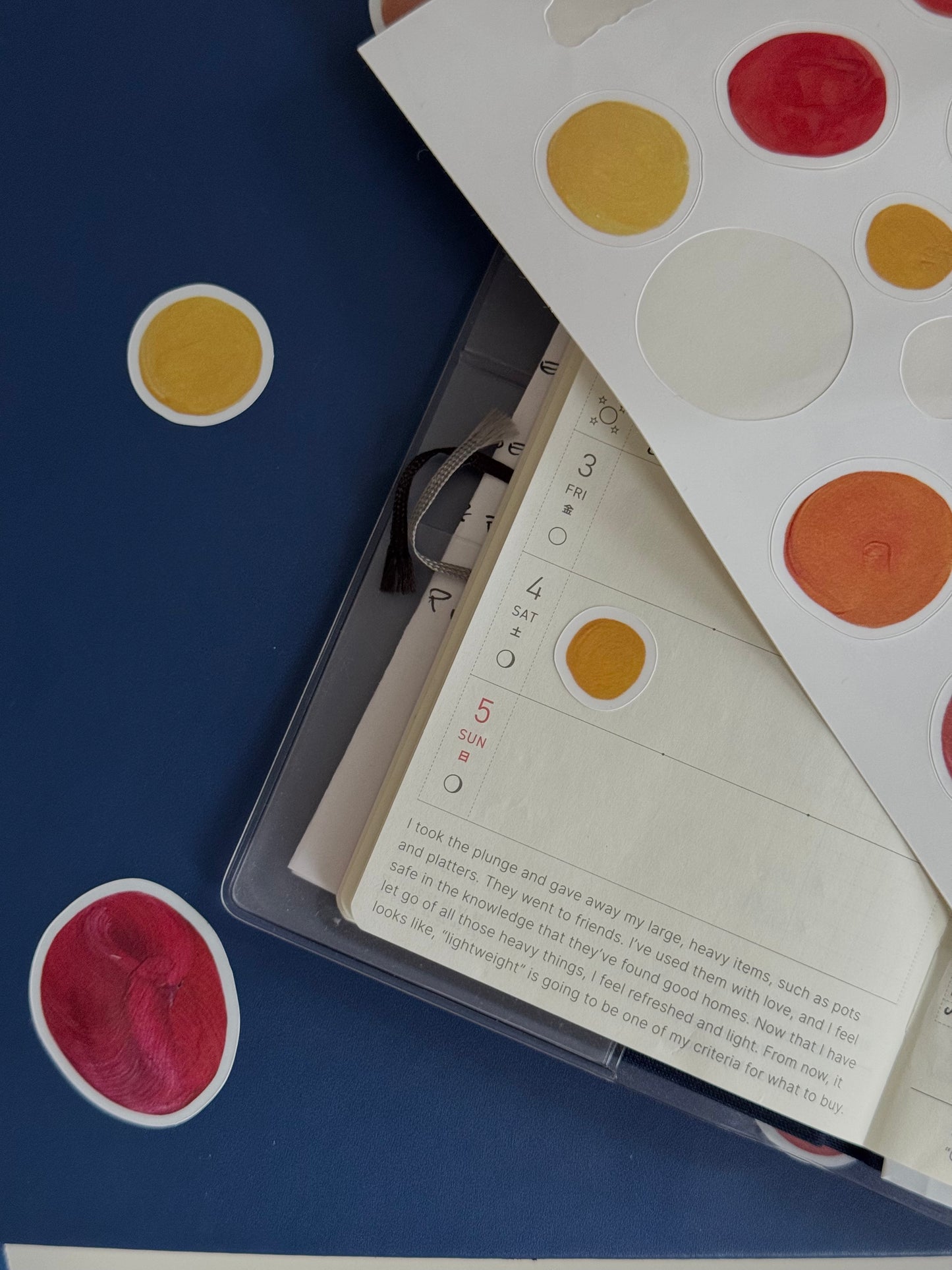 PAINT PALETTE STICKER SHEET